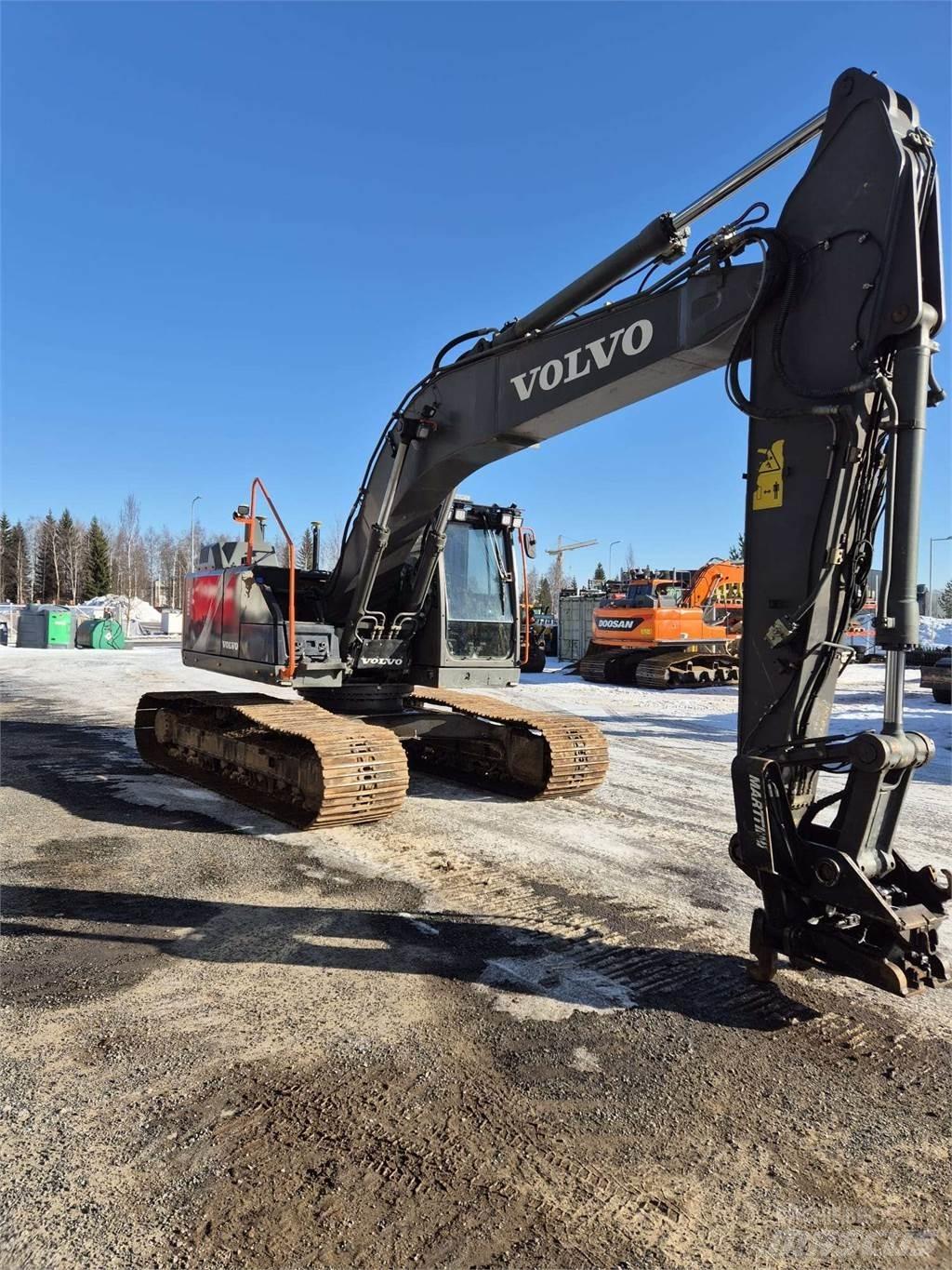 Volvo EC220EL Pásová rýpadla
