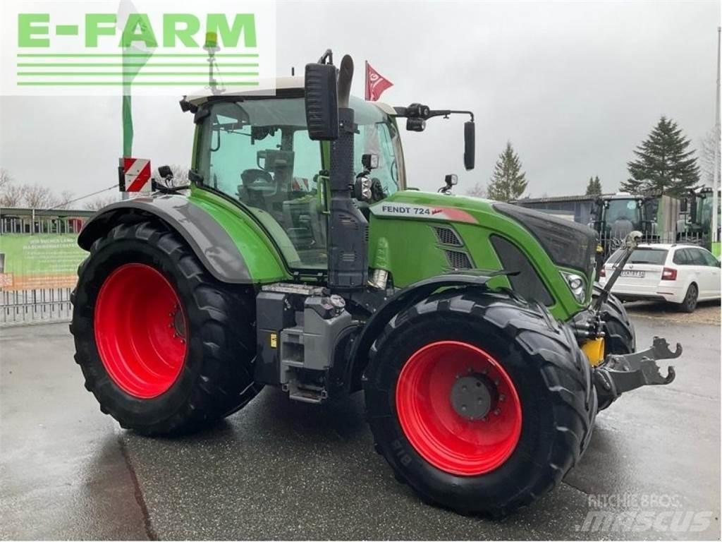 Fendt 724 s4 profi+ Tractors