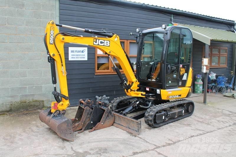 JCB 8026 CTS Mini rýpadla < 7t
