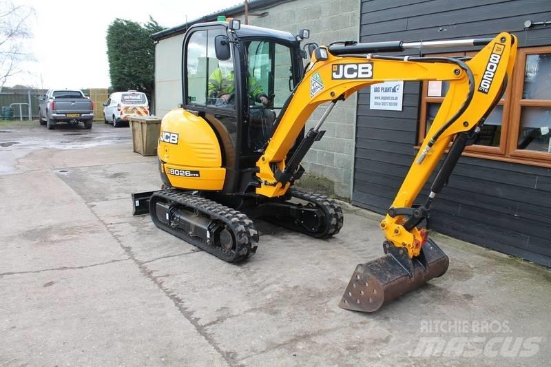 JCB 8026 CTS Mini rýpadla < 7t