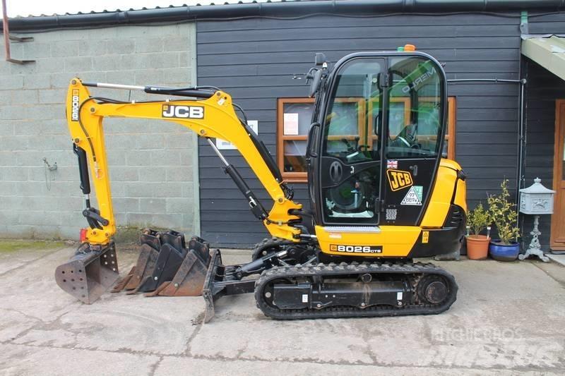 JCB 8026 CTS Mini rýpadla < 7t