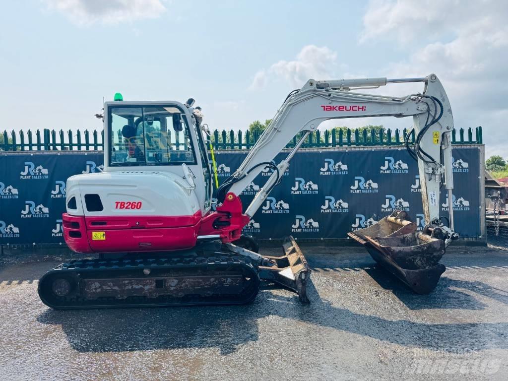 Takeuchi TB 260 Mini rýpadla < 7t