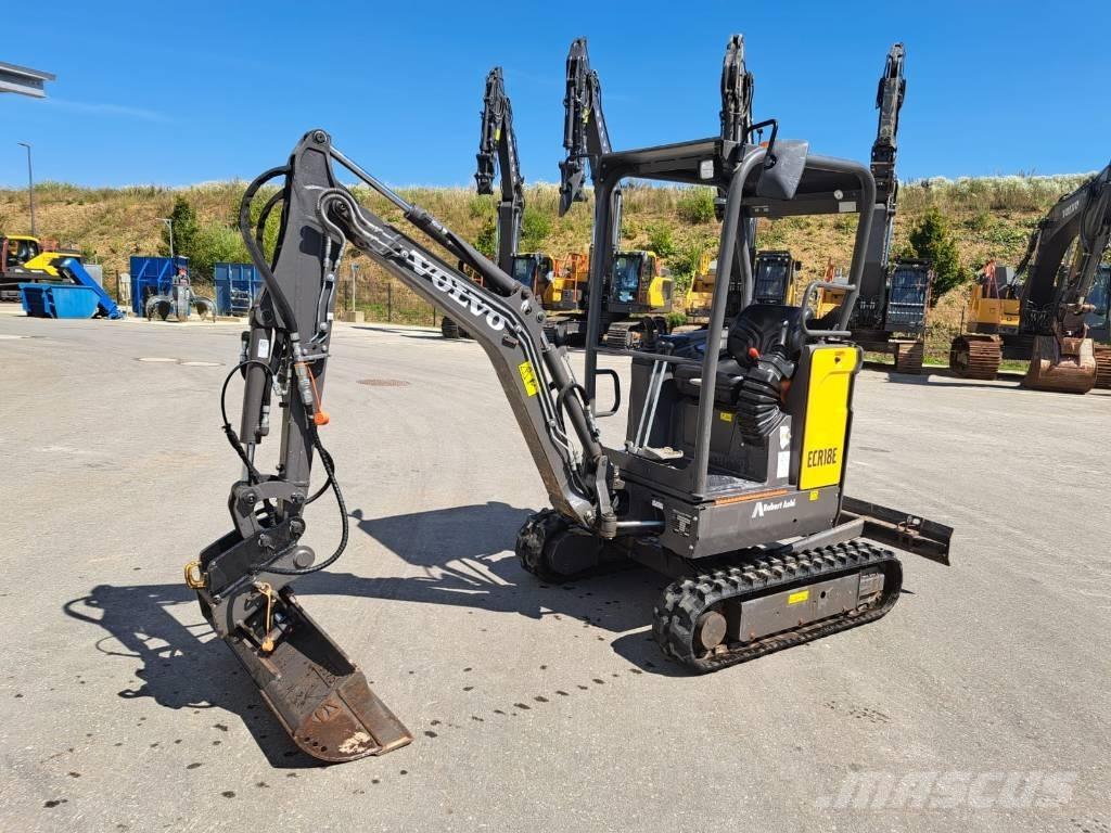 Volvo ECR 18 E Mini rýpadla < 7t
