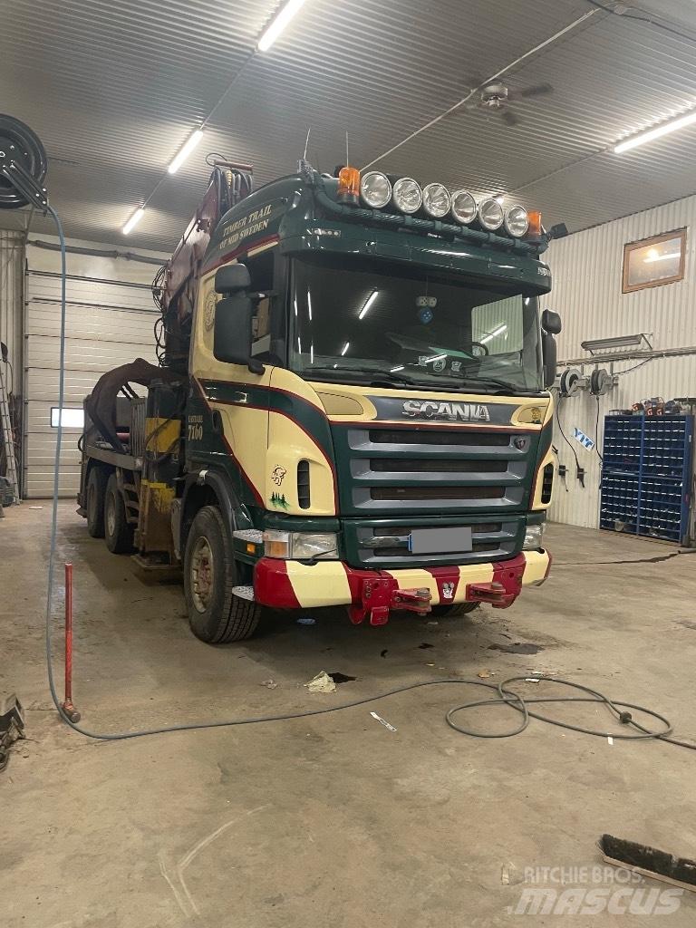 Scania G 420CB Autojeřáby, hydraulické ruky