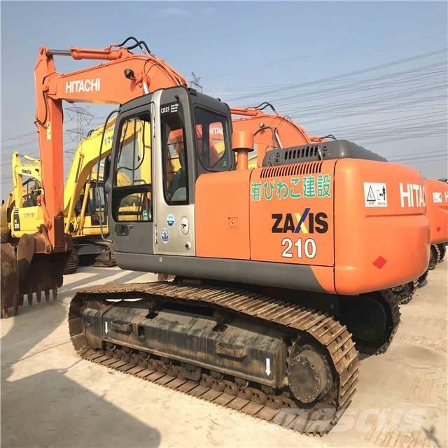 Hitachi zx210 Pásová rýpadla