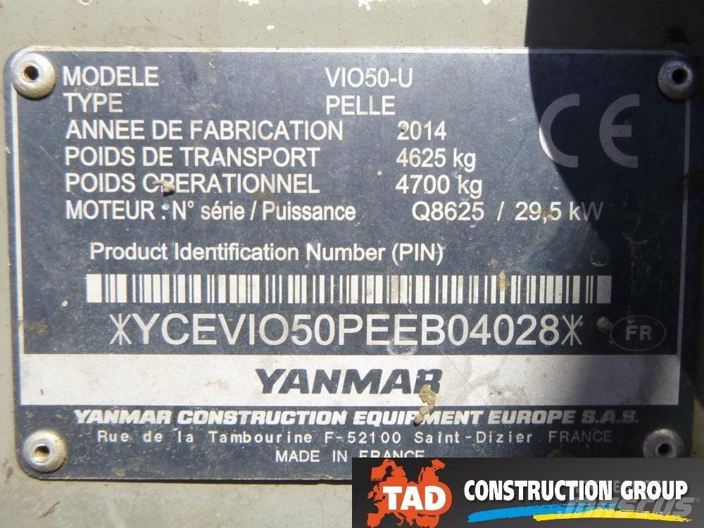 Yanmar Vio 50 U Mini rýpadla < 7t