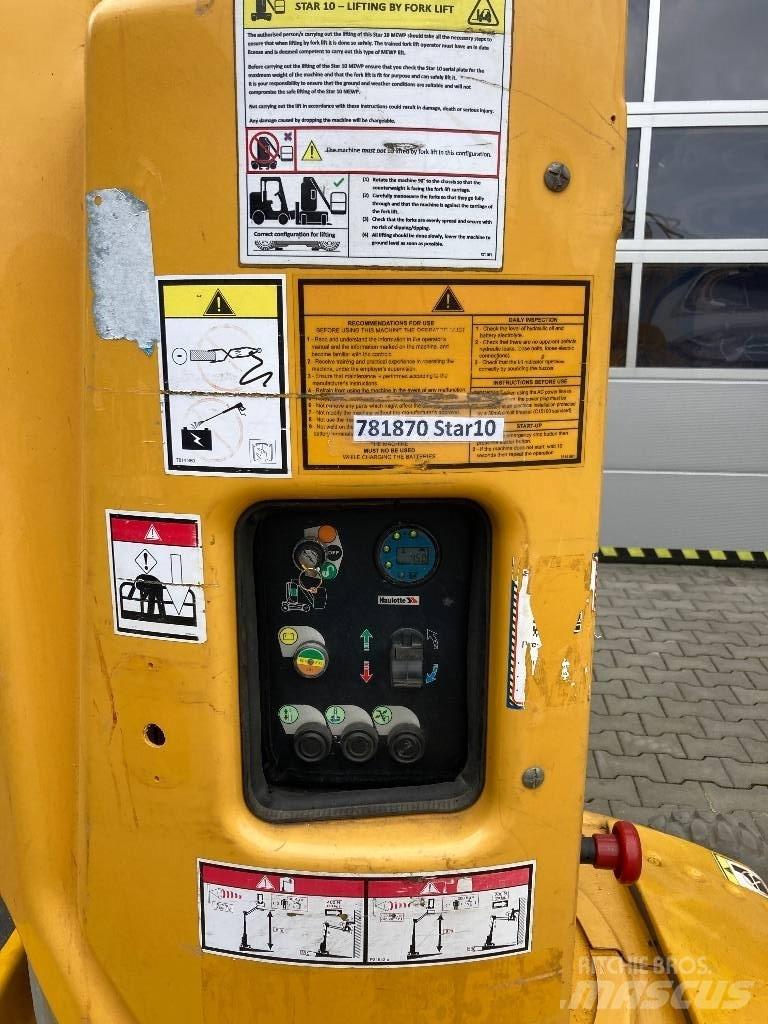 Haulotte Star 10 Teleskopické plošiny
