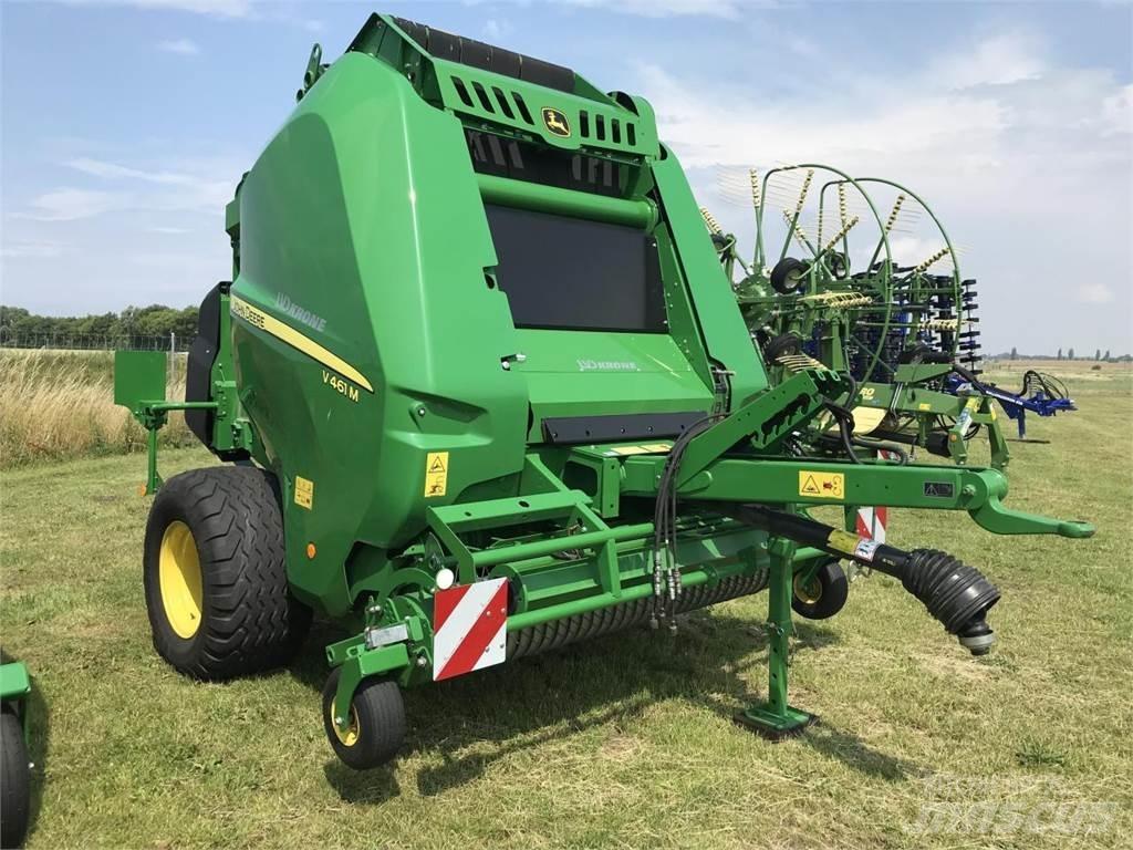 John Deere V461M Lis na válcové balíky