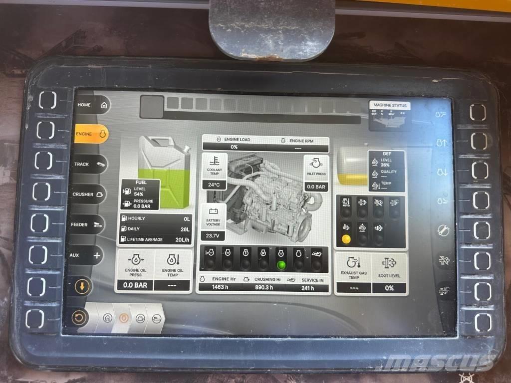 Tesab 1125TR Mobilní drtiče