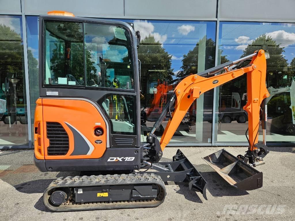 Doosan DX 19 Mini rýpadla < 7t