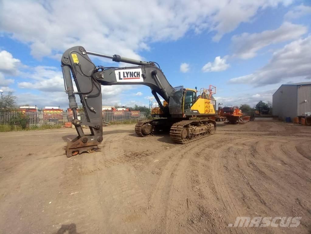 Volvo EC 750 EL Pásová rýpadla