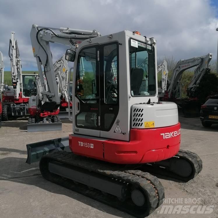 Takeuchi TB153FR Mini rýpadla < 7t