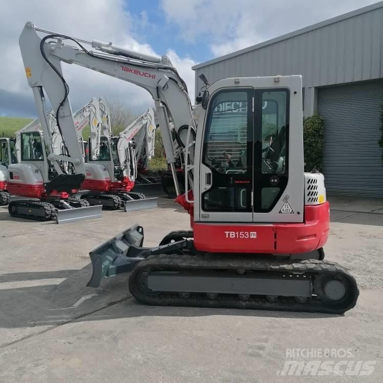 Takeuchi TB153FR Mini rýpadla < 7t
