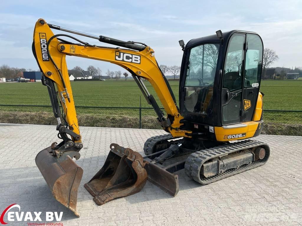 JCB 8026 CTS Mini rýpadla < 7t