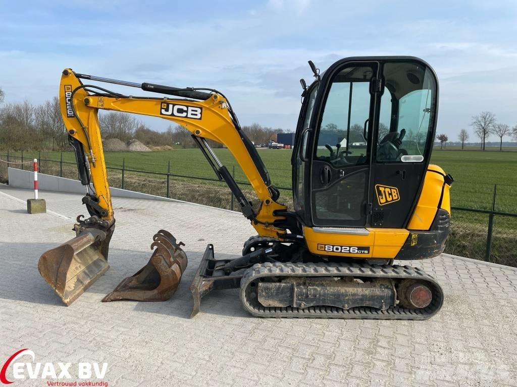 JCB 8026 CTS Mini rýpadla < 7t