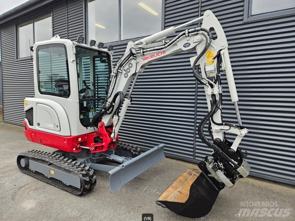 Takeuchi TB 225 Mini rýpadla < 7t