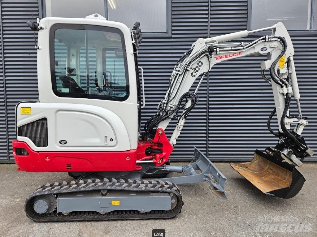 Takeuchi TB 225 Mini rýpadla < 7t