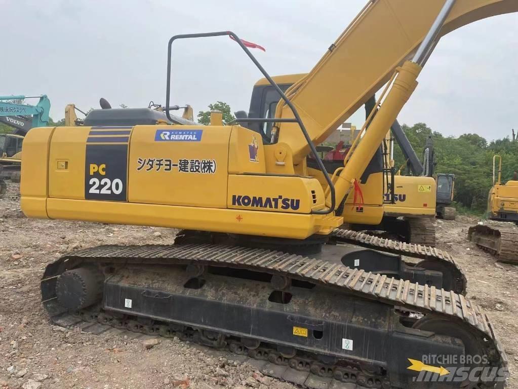 Komatsu pc220-7 Pásová rýpadla
