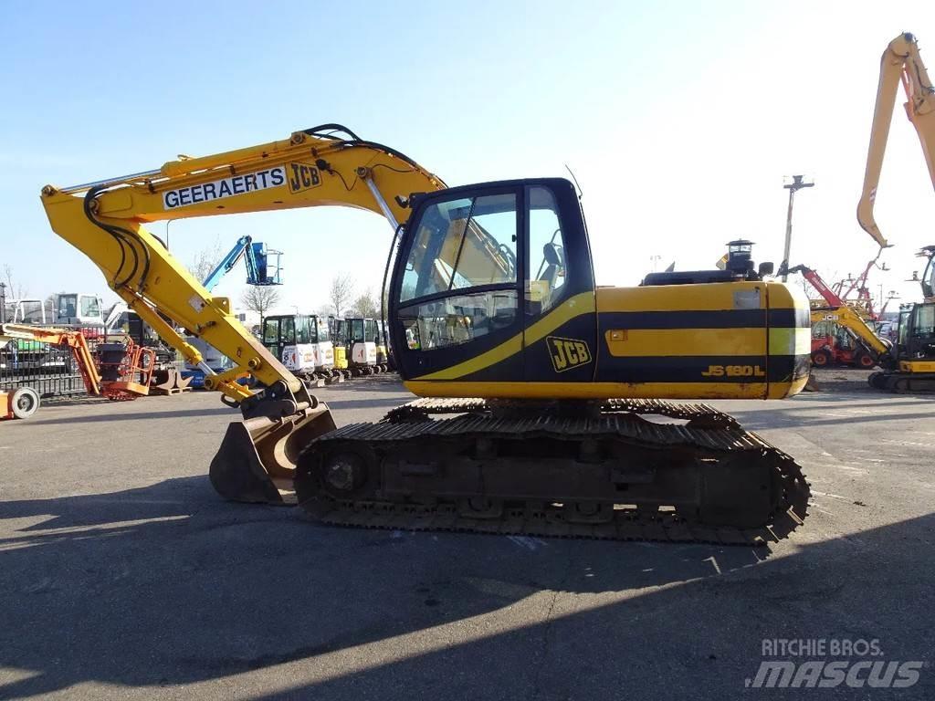 JCB JS180L Pásová rýpadla