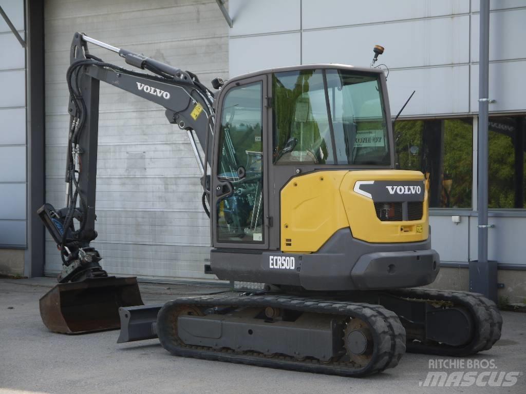 Volvo ECR 50 D Mini rýpadla < 7t