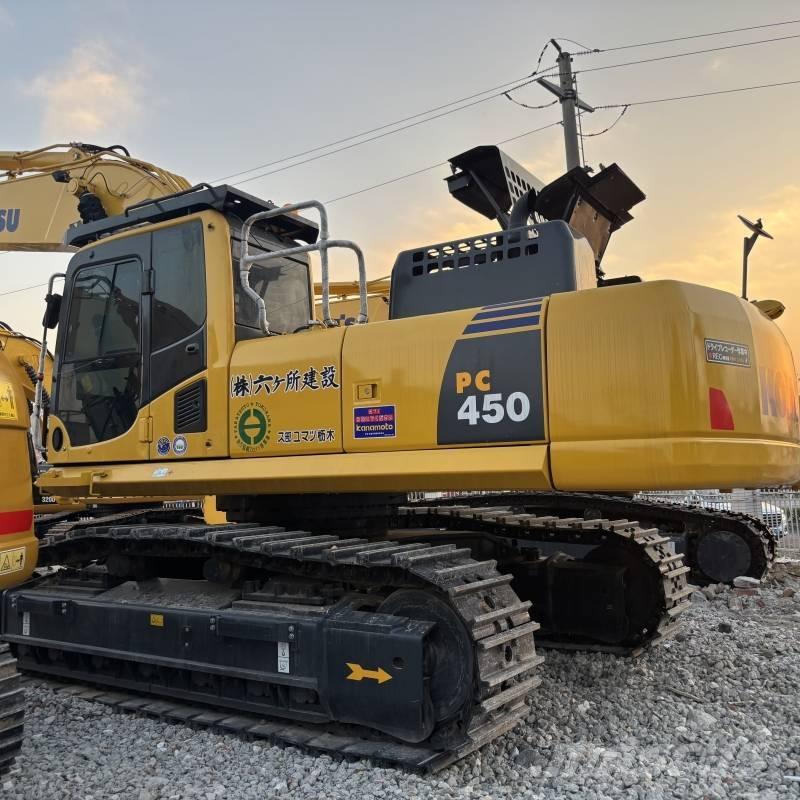 Komatsu PC 450 Pásová rýpadla