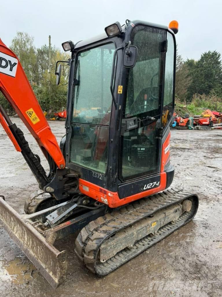 Kubota U 27-4 Mini rýpadla < 7t