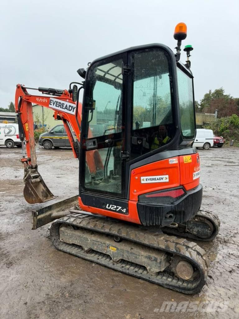 Kubota U 27-4 Mini rýpadla < 7t