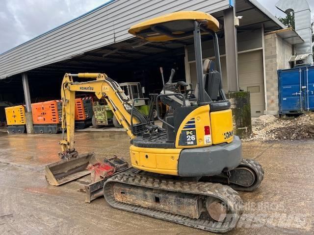 Komatsu PC 26 MR-3 Mini rýpadla < 7t