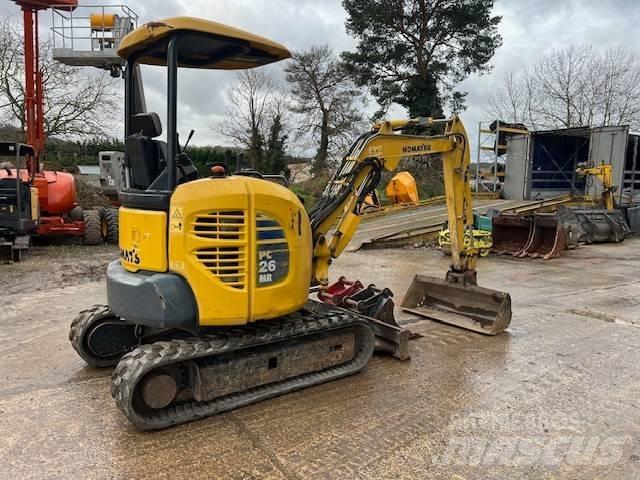 Komatsu PC 26 MR-3 Mini rýpadla < 7t