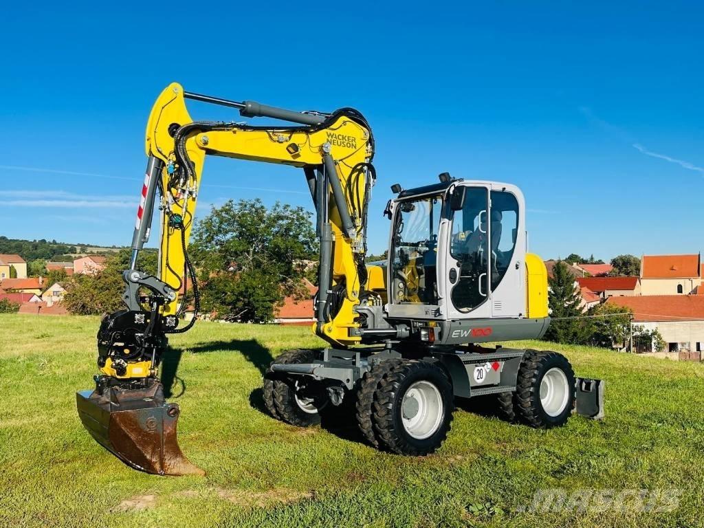 Wacker Neuson EW 100 Kolová rýpadla