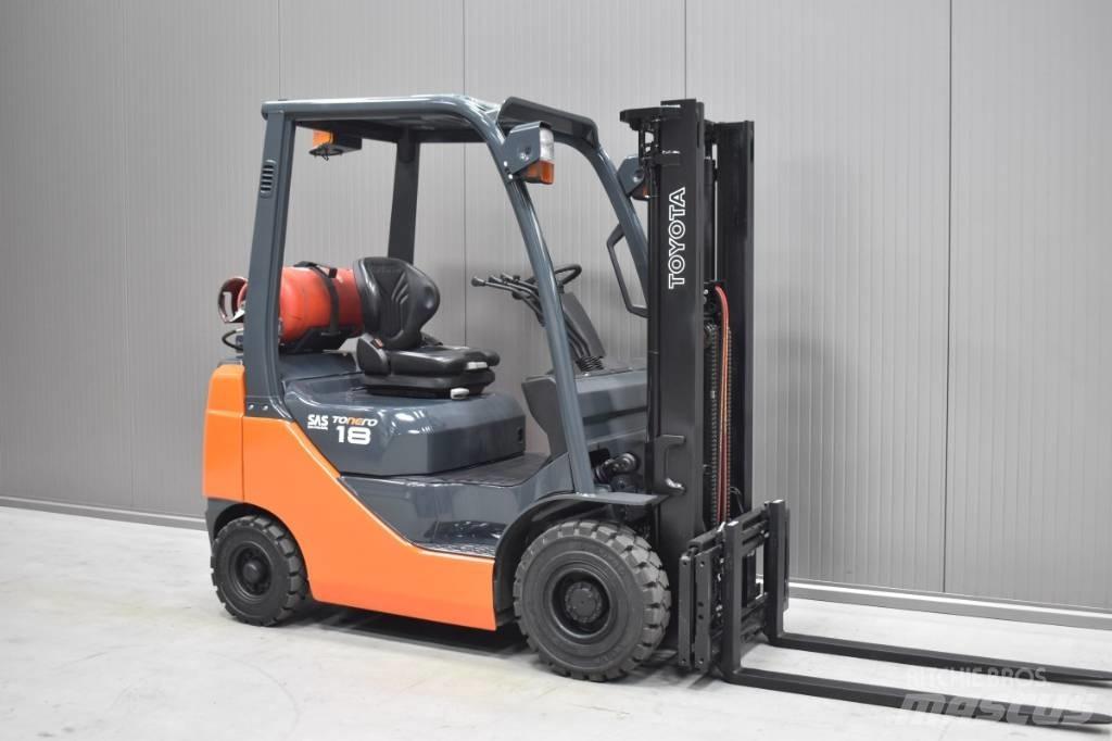 Toyota 02-8FGF18 LPG vozíky