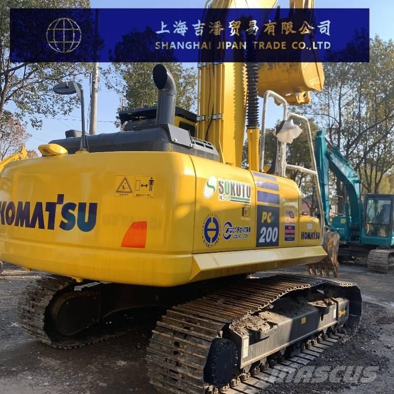Komatsu PC 120 Pásová rýpadla