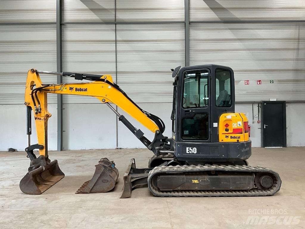 Bobcat E 50 Mini rýpadla < 7t