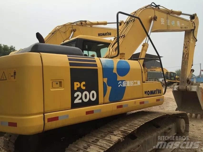 Komatsu pc200-7 Pásová rýpadla