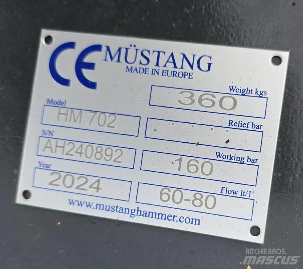 Mustang HM702 Bourací kladiva / Sbíječky
