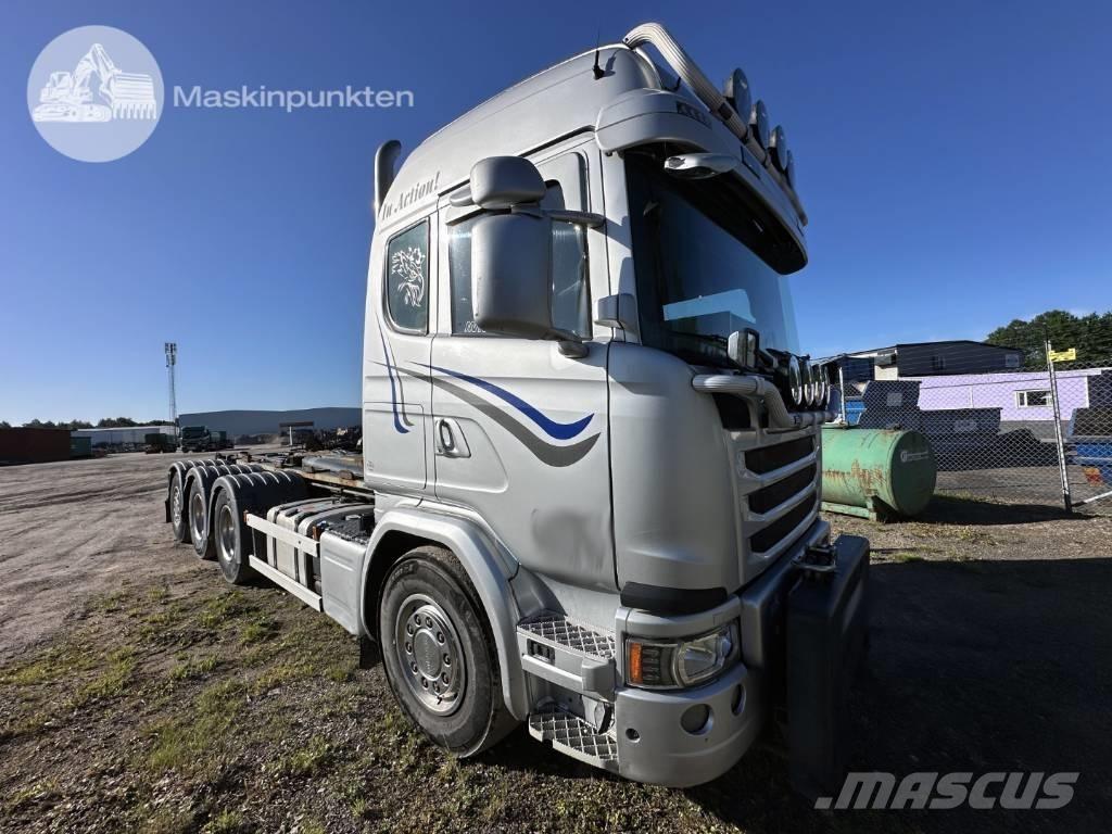 Scania G 490 Hákový nosič kontejnerů