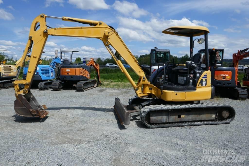 Komatsu PC 55 MR-3 Mini rýpadla < 7t