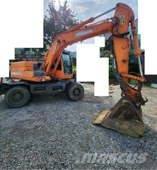 Doosan DX 140 W Kolová rýpadla