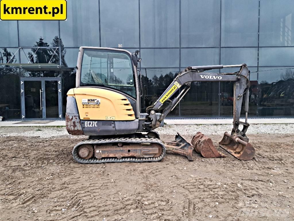 Volvo EC 27 C Mini rýpadla < 7t