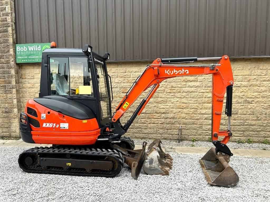 Kubota KX61-3 Mini rýpadla < 7t