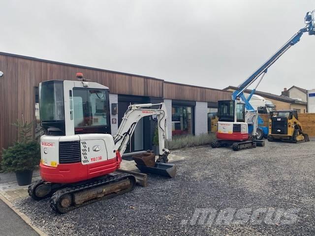 Takeuchi TB 23 R Mini rýpadla < 7t