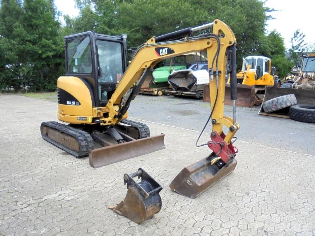CAT 303.5 D CR Mini rýpadla < 7t