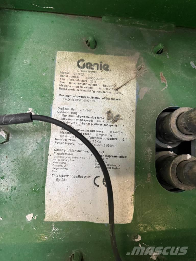 Genie GS 1932 Nůžková zvedací plošina