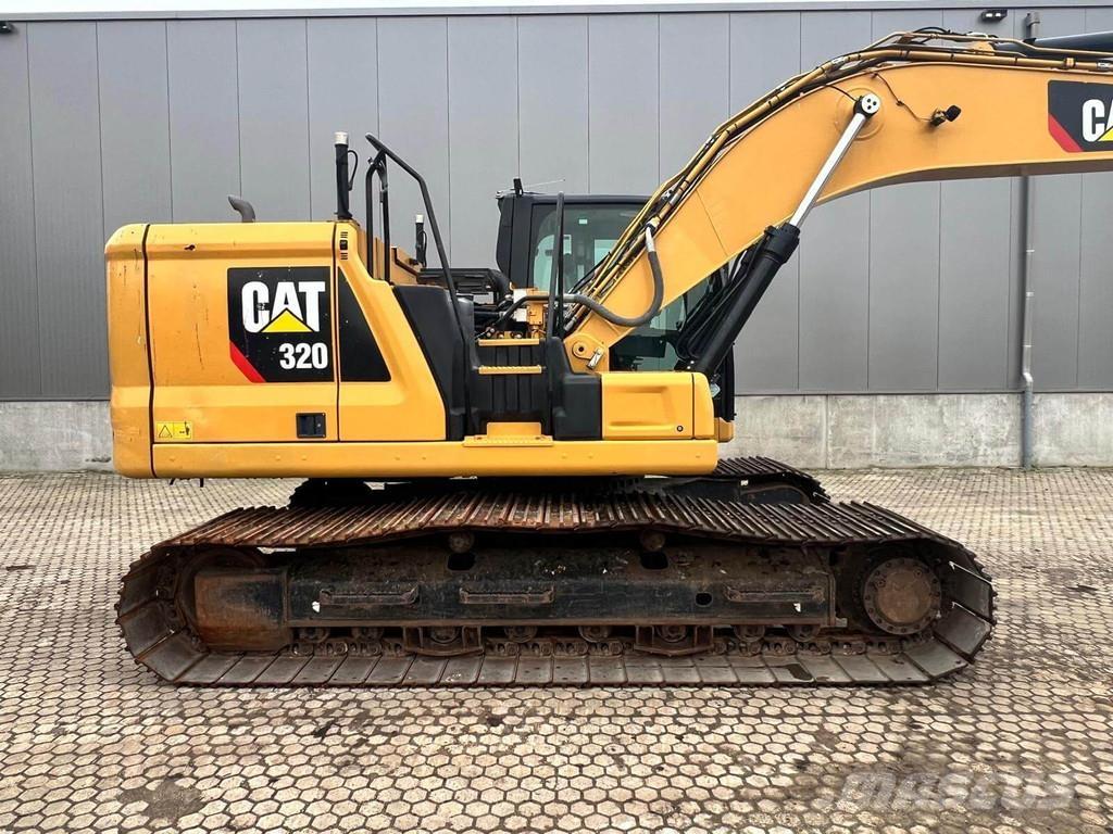 CAT 320-07 Pásová rýpadla