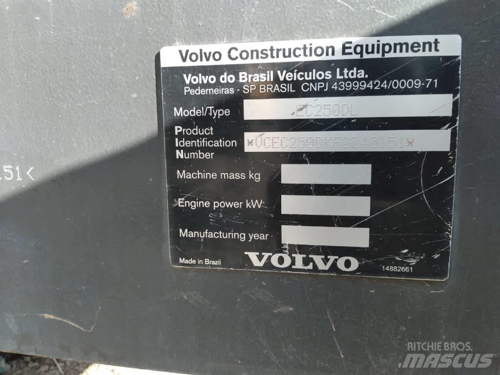 Volvo EC 250 D L Pásová rýpadla
