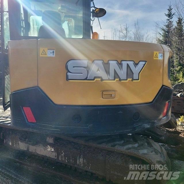 Sany SY 80 U Pásová rýpadla