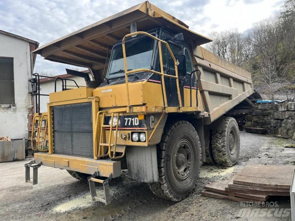 CAT 771D Pevné dempry