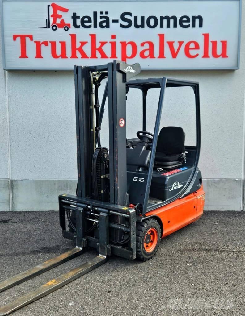 Linde E 16 C-02 Akumulátorové vozíky