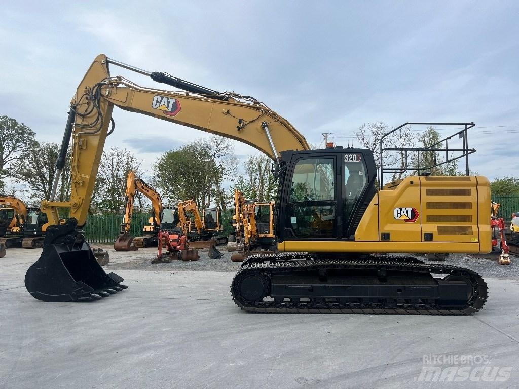 CAT 320 Pásová rýpadla