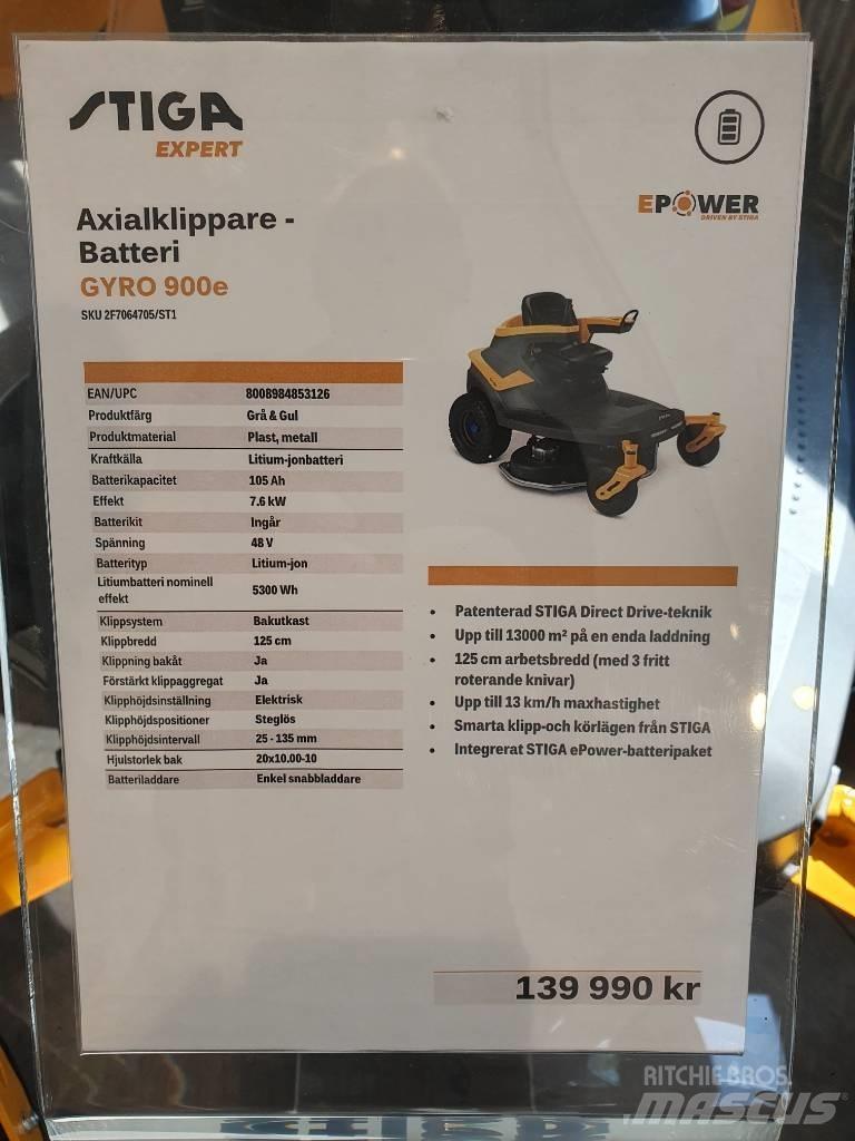 Stiga GYRO 900E DEMO Samojízdné sekačky